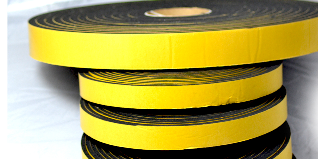 Rouleaux de bandes de mousse